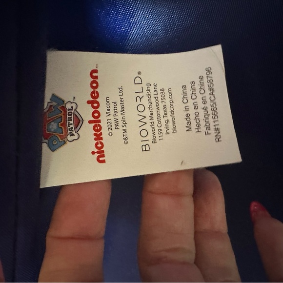 Nickelodeon Paw Patrol Hard Case Carry On Luggage with Wheels - Picture 6 of 9